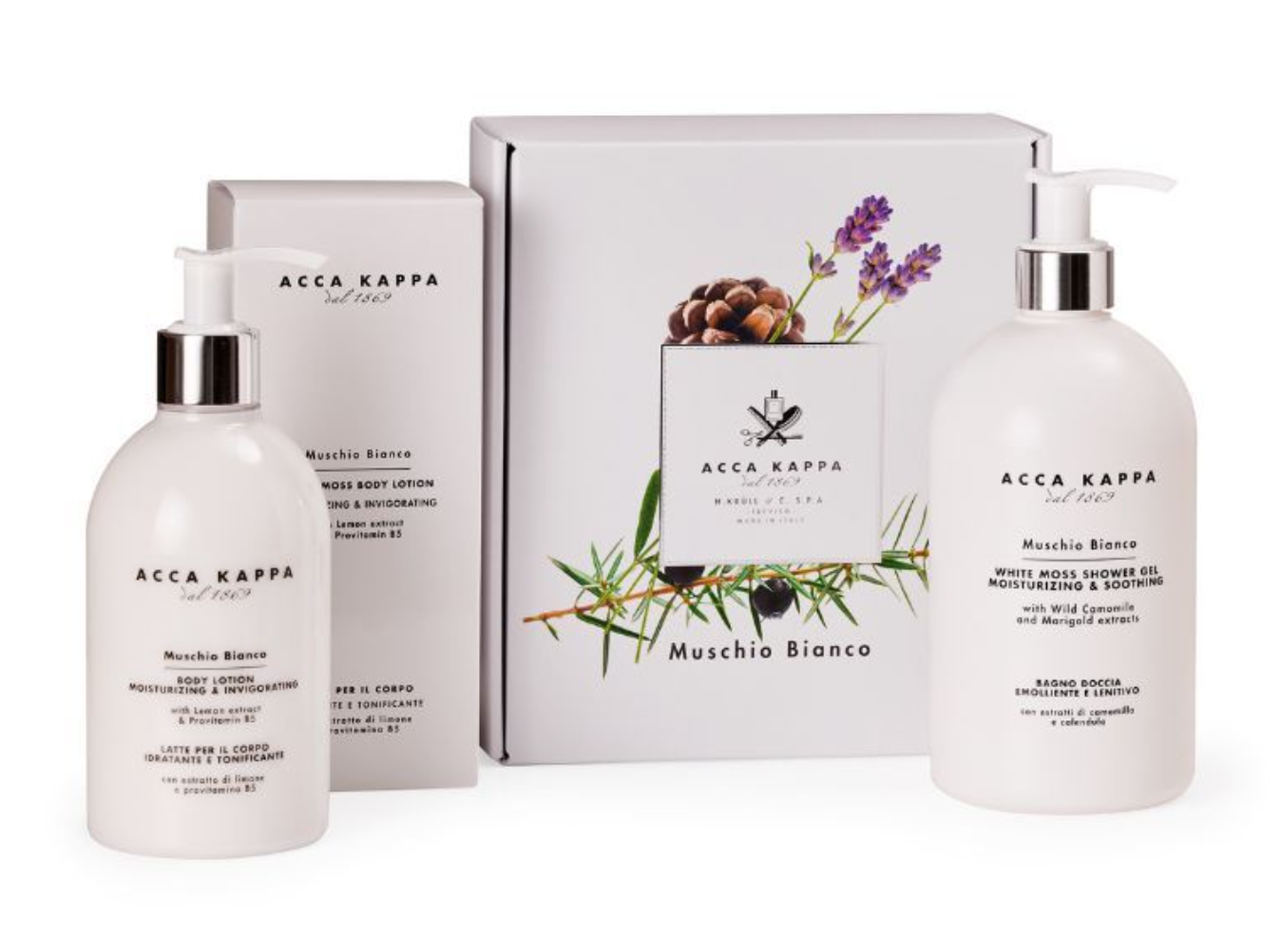 ACCA KAPPA  - WHITE MOSS - Dárková sada